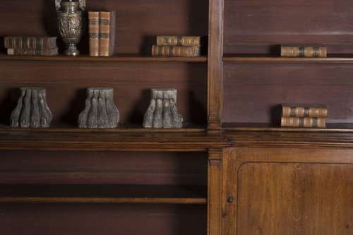 Country House Low Waisted Oak Bookcase