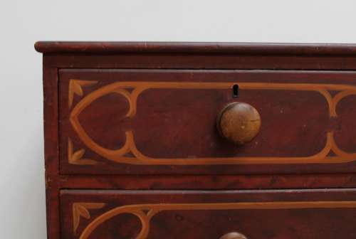 19th Century Gothic Chest of Drawers