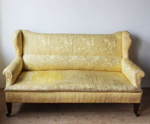 Edwardian Wingback Sofa