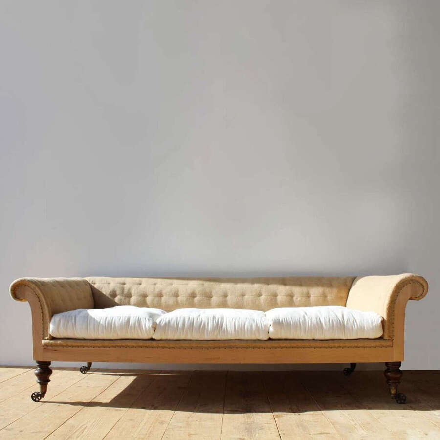 Oversized Contemporary Country House Chesterfield Sofa