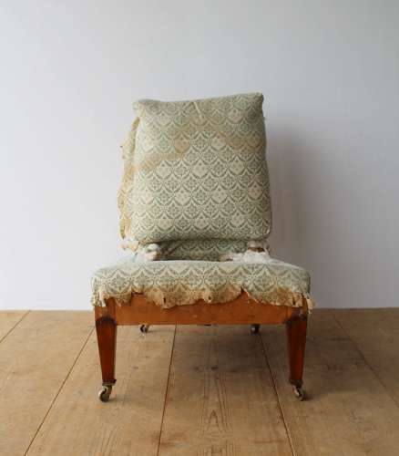 Pair of Howard and Sons Slipper Chairs