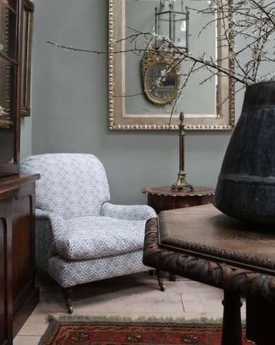 Pair of Howard and Sons Grafton Armchairs