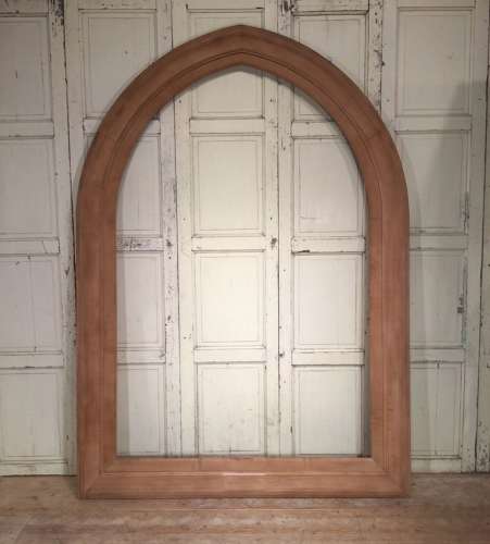 Large Oak Gothic Frame
