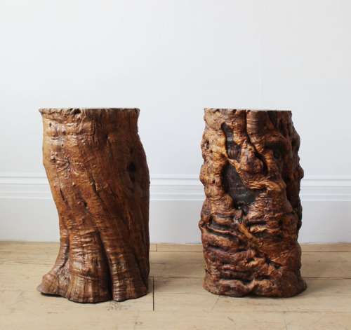 Pair of Root Plinths