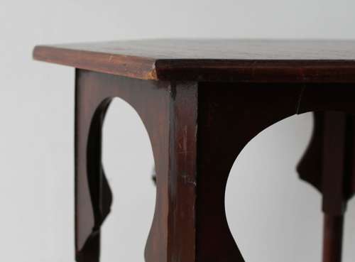 Late 19th Century Moroccan Lamp Table