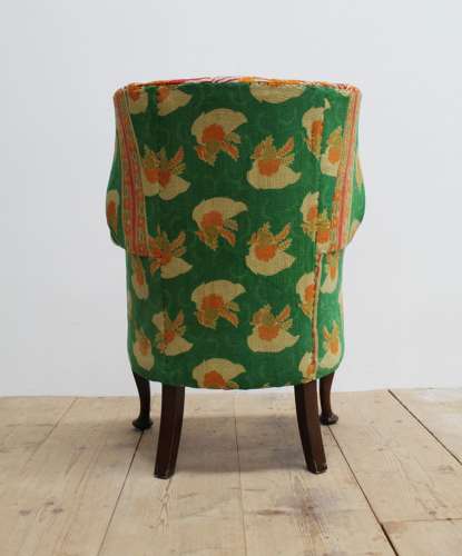 1920s Barrel Back Armchair