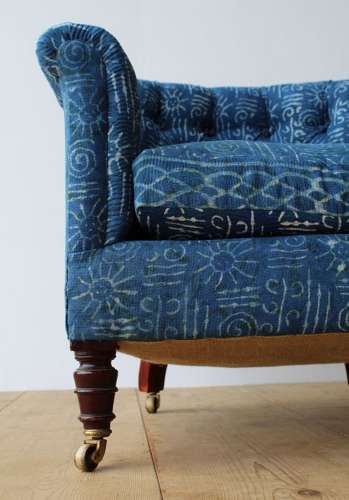 Howard and Sons Style Woodstock Armchair by Hampton and Sons