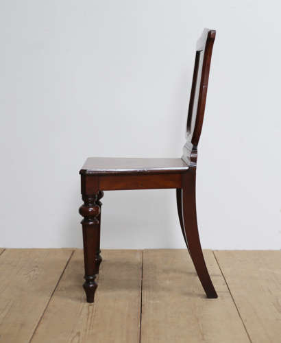 Pair of 19th Century Hall Chairs