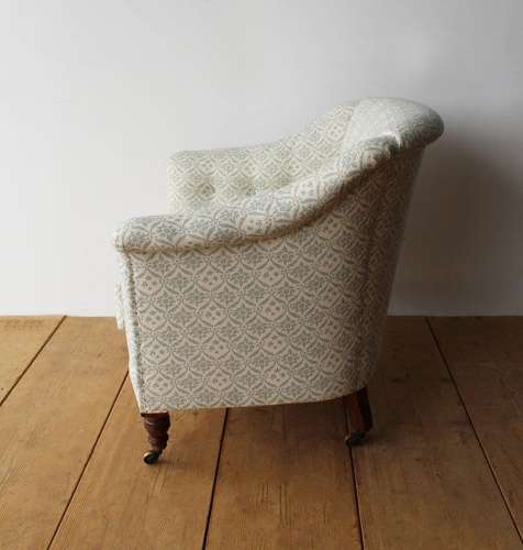 19th Century Howard And Sons Tub Chair