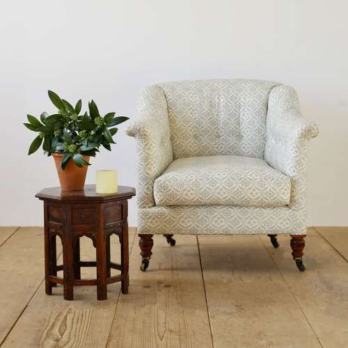 19th Century Howard And Sons Tub Chair