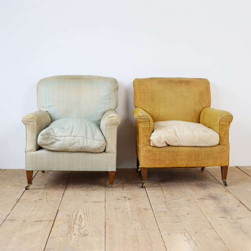 Pair of Howard and Sons Armchairs