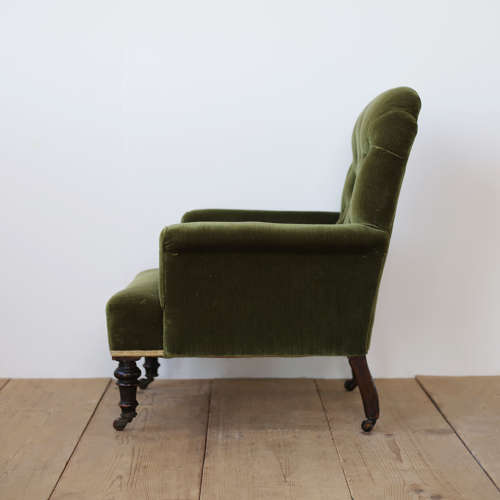 19th Century Button Back Armchair