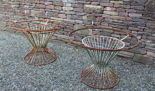 Pair Of 1960S Table Bases