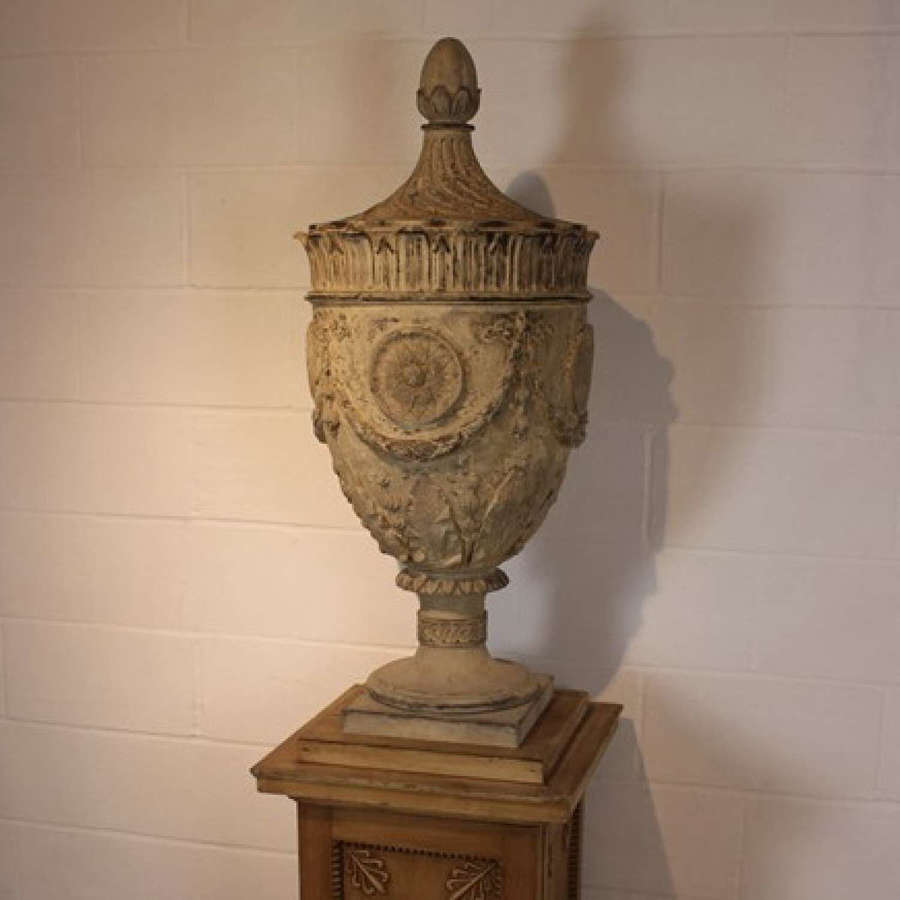 18th Century English Coade Stone Urn