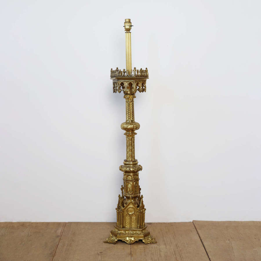 Large 19th Century Lamp