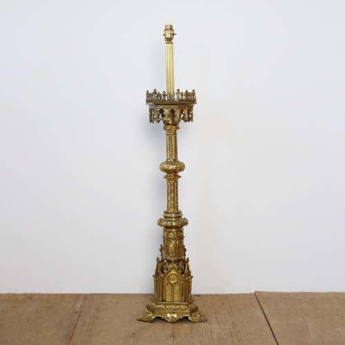 Large 19th Century Lamp