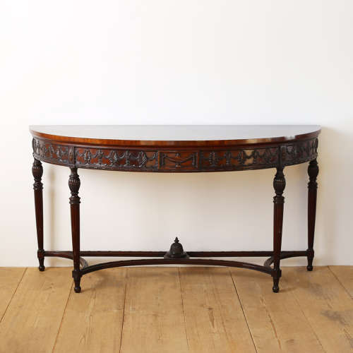 20th Century Demi Lune Console Table