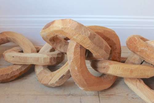 Contemporary Wooden Chain