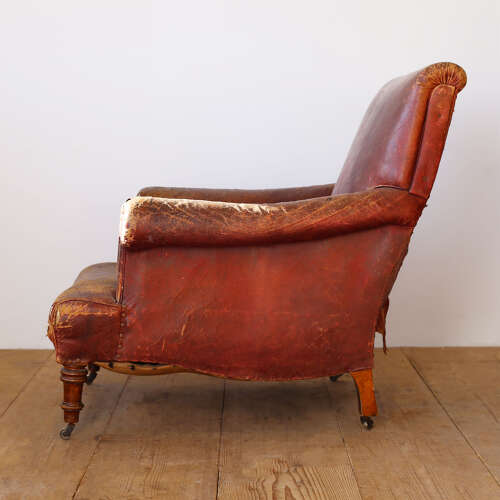 19th Century Library Armchair