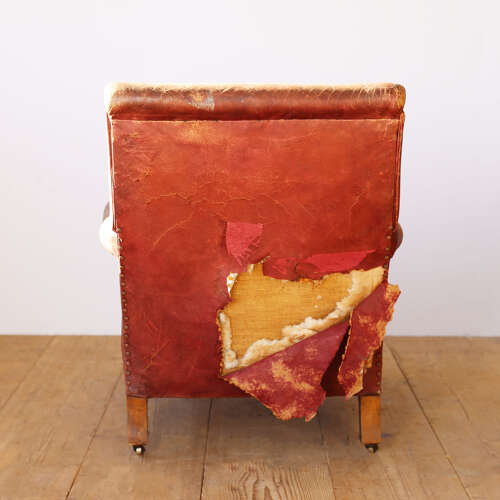 19th Century Library Armchair