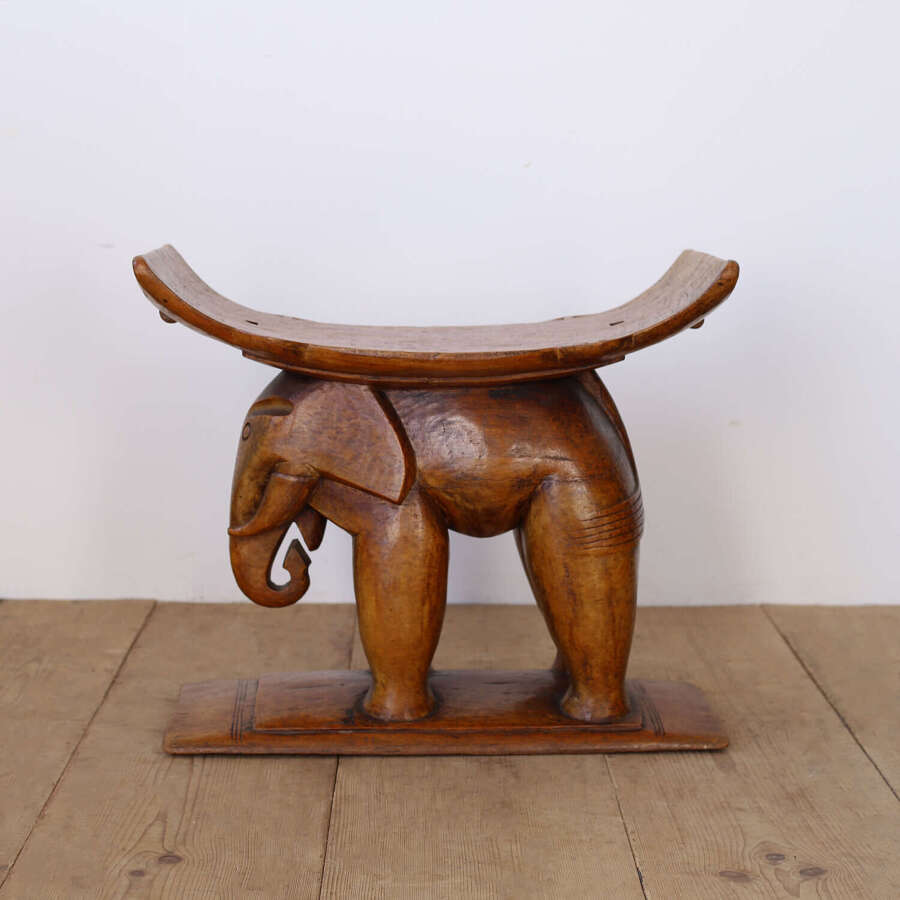 20th Century Elephant Stool