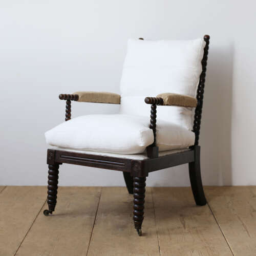 19th Century Bobbin Armchair