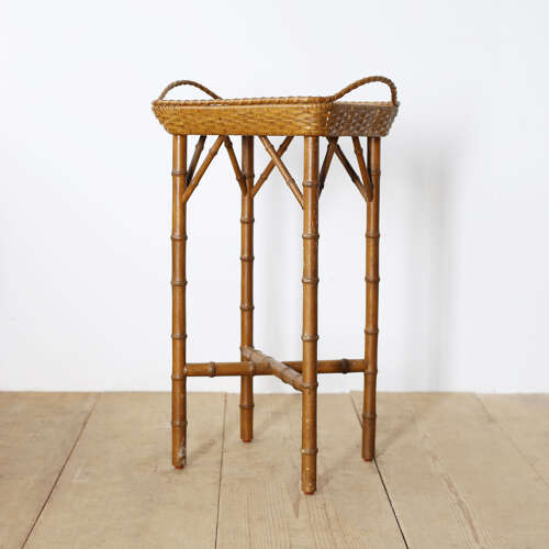 1960s Faux Bamboo Table