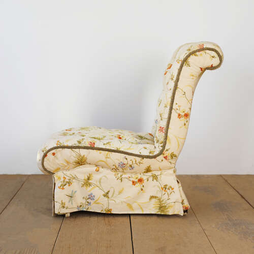 19th Century Slipper Chair