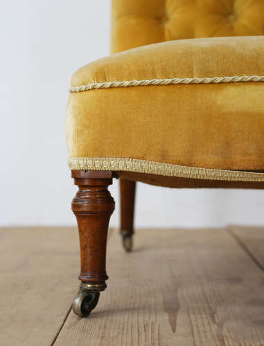 19th Century Slipper Chair