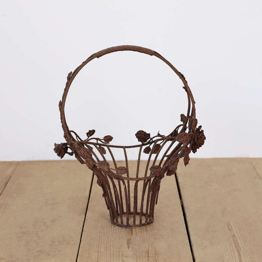 19th Century Decorative Basket