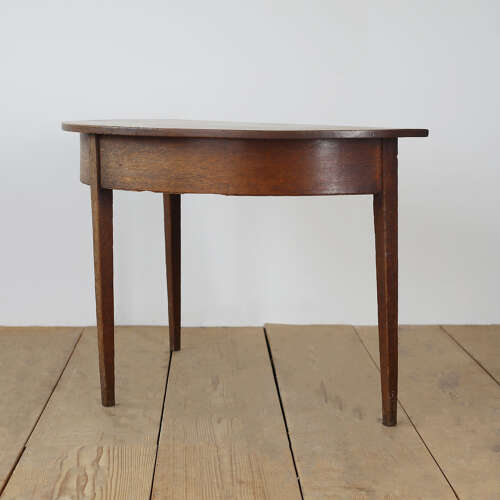 Pair of 19th Century Demi Lune Tables