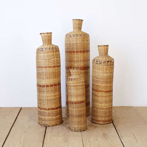 Set of Four 1960s Vases