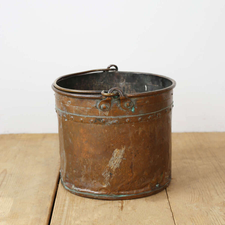 19th Century Copper Bucket