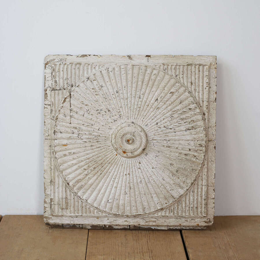 19th Century Carved Panel