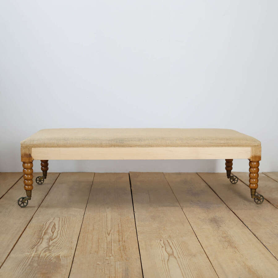 Bespoke Bobbin Ottoman