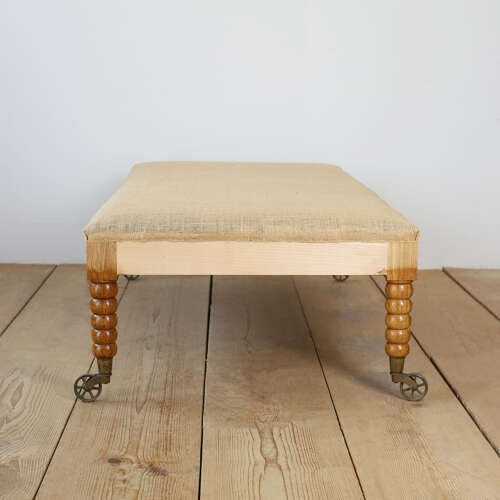 Bespoke Bobbin Ottoman