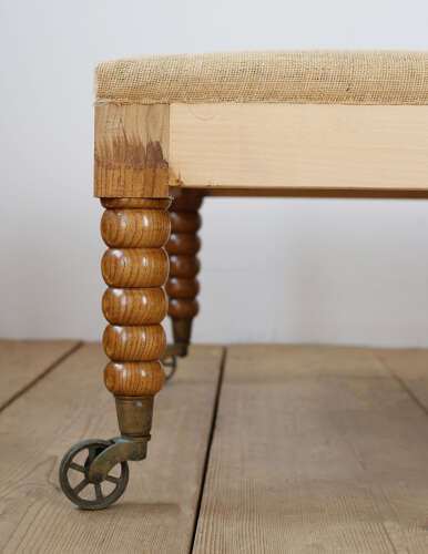 Bespoke Bobbin Ottoman