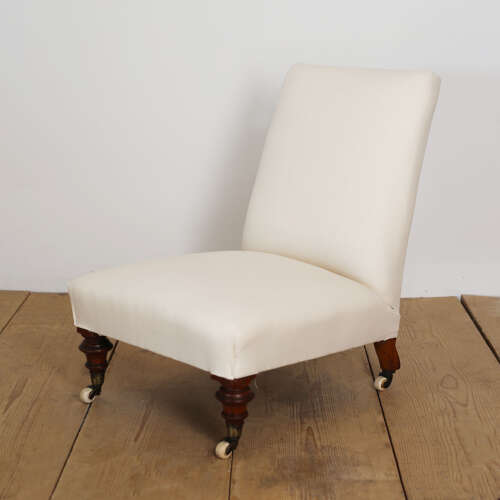 19th Century Slipper Chair