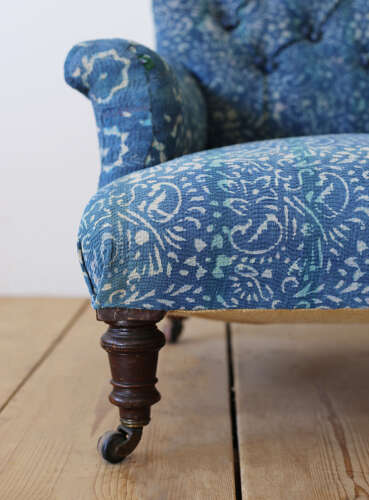 Howard Style Victorian Armchair