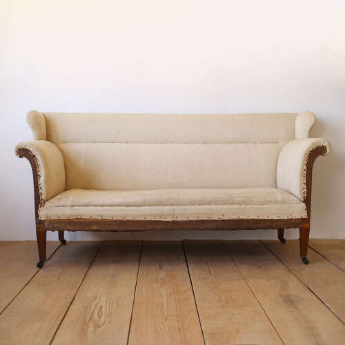 19th Century Wing Back Sofa