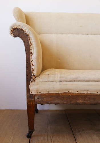 19th Century Wing Back Sofa