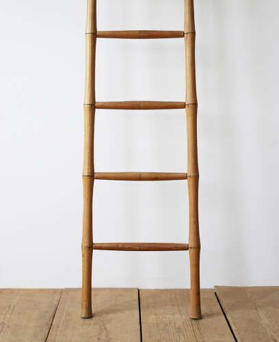 19th Century Faux Bamboo Ladder