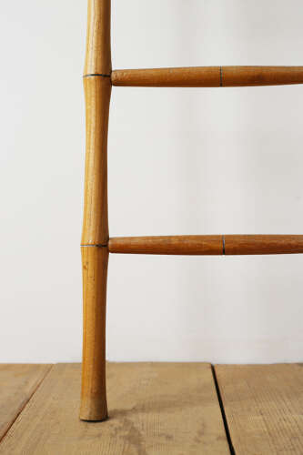 19th Century Faux Bamboo Ladder