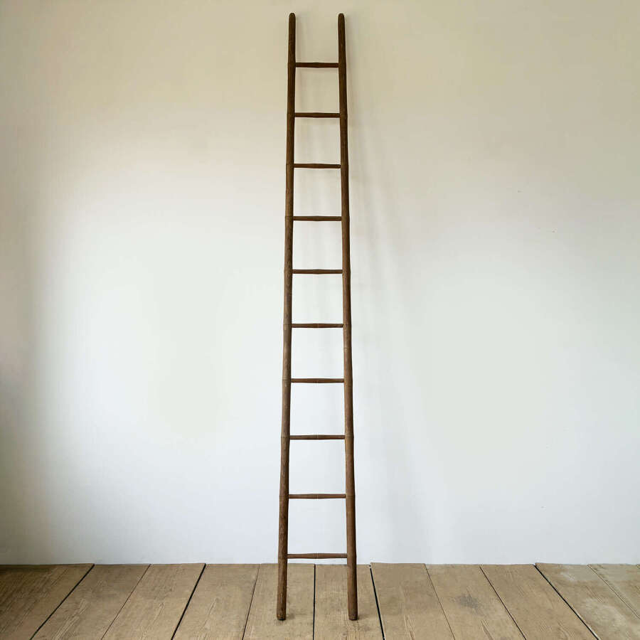 19th Century Faux Bamboo Ladder