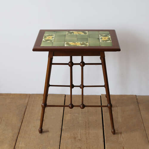 19th Century Tile Top Table