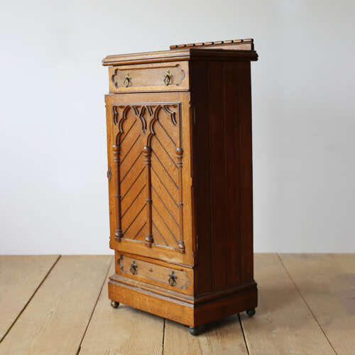 19th Century Gothic Cabinet