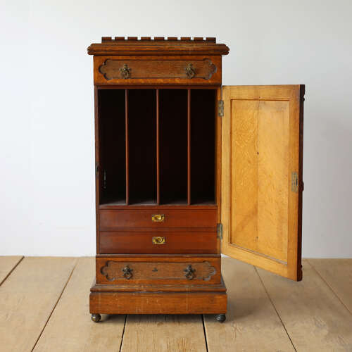 19th Century Gothic Cabinet