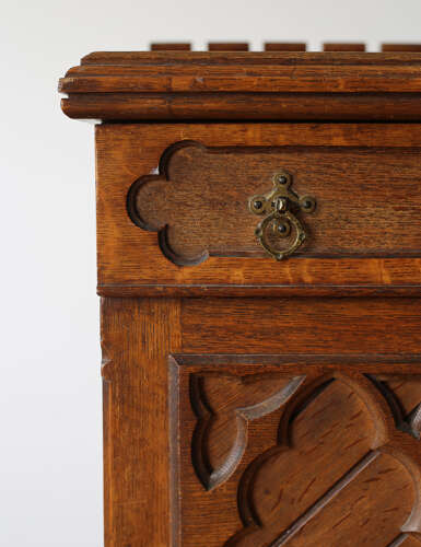 19th Century Gothic Cabinet