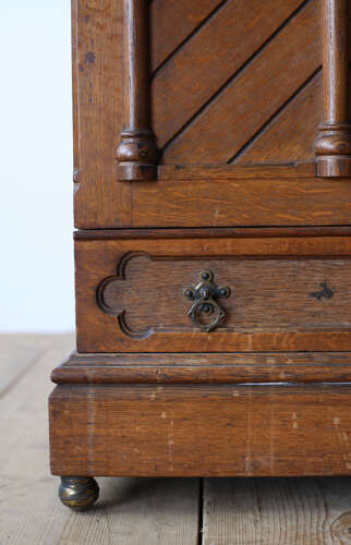 19th Century Gothic Cabinet