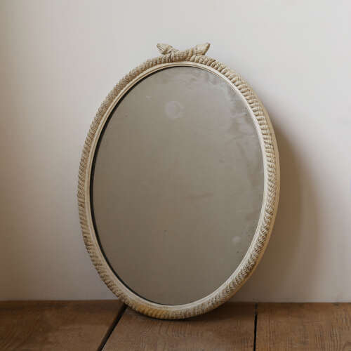 19th Century Oval Mirror